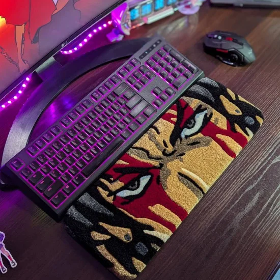 🔥 Samurai Champloo Rug | Handmade Anime Keyboard Mat