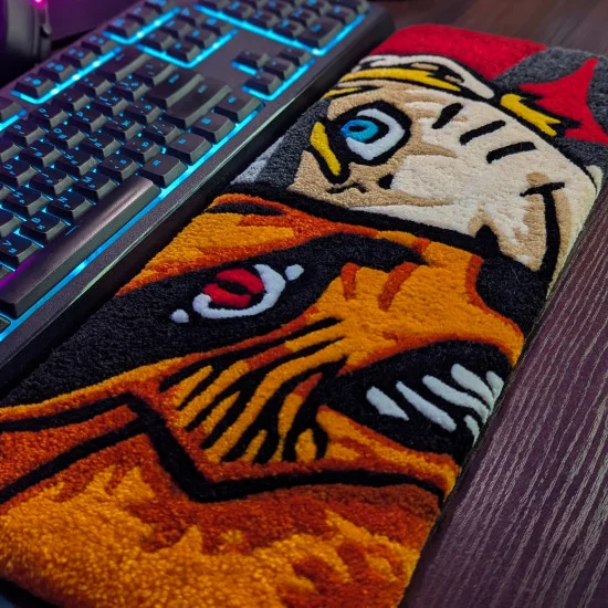 Kurama Mode Keyboard Rug