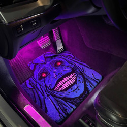Statue of God Car Rug