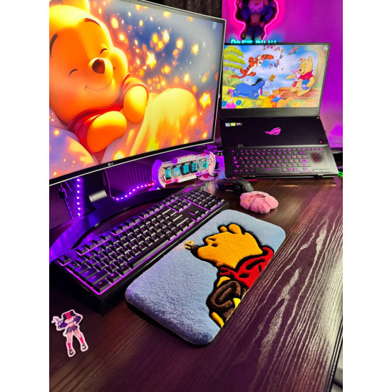 Fluffy Keyboard Rug WPH Fluffy Keyboard Rug WPH