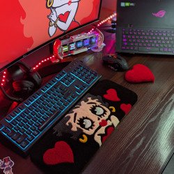 Fluffy Keyboard Rug BBP