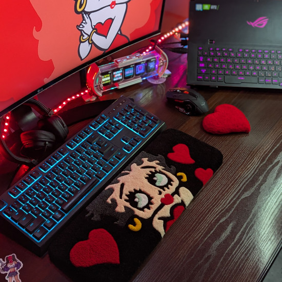 Fluffy Keyboard Rug BBP Fluffy Keyboard Rug BBP
