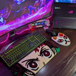 Fluffy Keyboard Rug TNJR