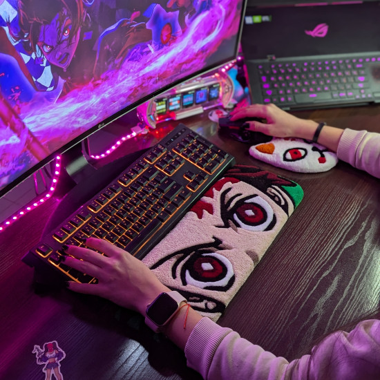 Fluffy Keyboard Rug TNJR Fluffy Keyboard Rug TNJR