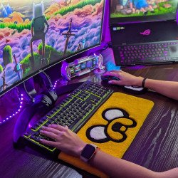 Fluffy Keyboard Rug AT Fluffy Keyboard Rug AT