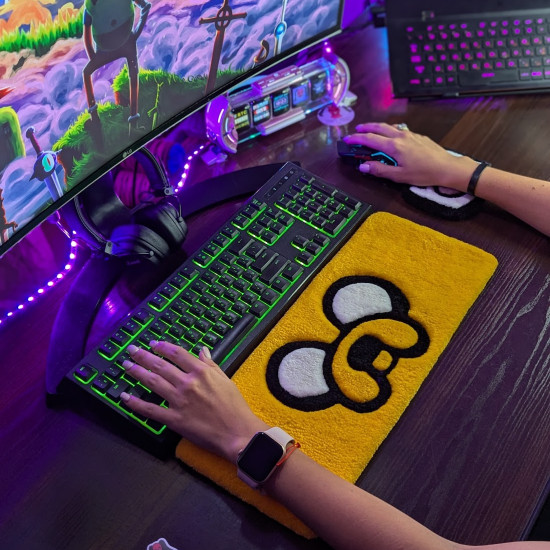 Fluffy Keyboard Rug AT Fluffy Keyboard Rug AT