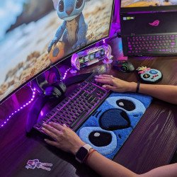 Fluffy Keyboard Rug S