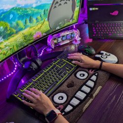 Fluffy Keyboard Rug TT