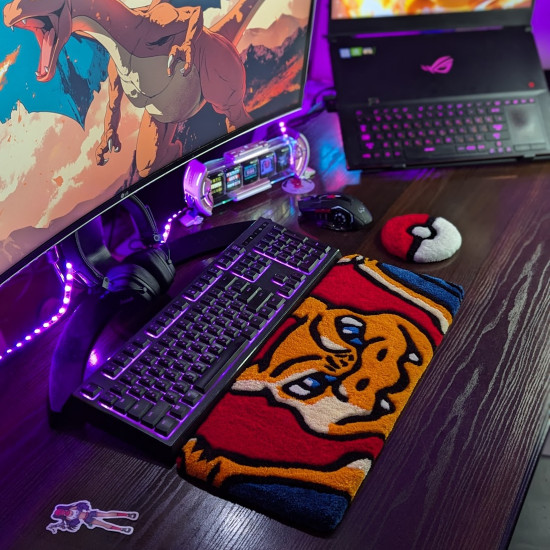 Fluffy Keyboard Rug CHZD Fluffy Keyboard Rug CHZD