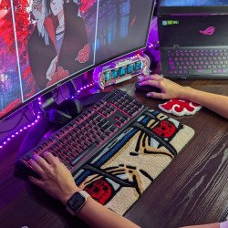 Fluffy Keyboard Rug IT