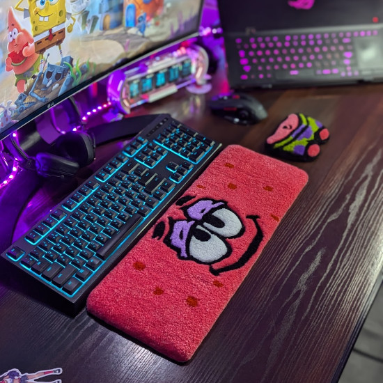 Fluffy Keyboard Rug P