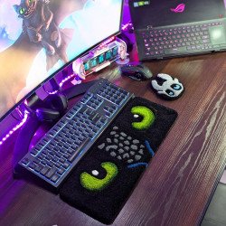 Fluffy Keyboard Rug BZ