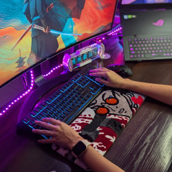 Fluffy Keyboard Rug BYS