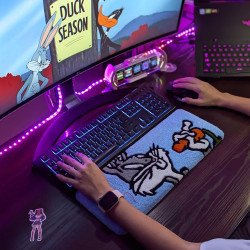 Fluffy Keyboard Rug BB