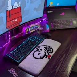 Fluffy Keyboard Rug DOG