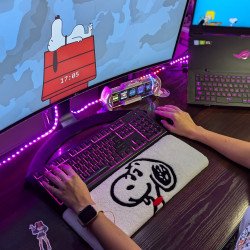 Fluffy Keyboard Rug DOG