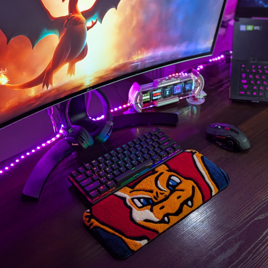 Fluffy Keyboard Rug CHZD60 Fluffy Keyboard Rug CHZD60