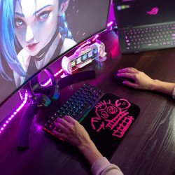 Fluffy Keyboard Rug MNK60