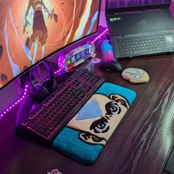 Fluffy Keyboard Rug AAN