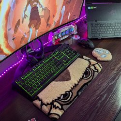 Fluffy Keyboard Rug APP