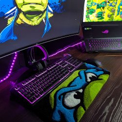 Fluffy Keyboard Rug DN