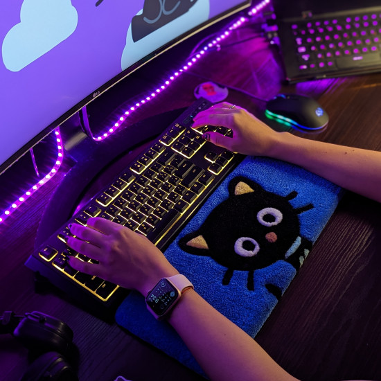 Fluffy Keyboard Rug CHOC Fluffy Keyboard Rug CHOC