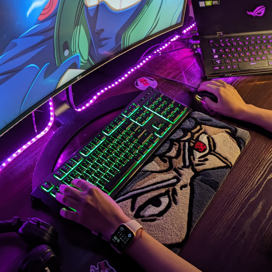 Fluffy Keyboard Rug KKSH