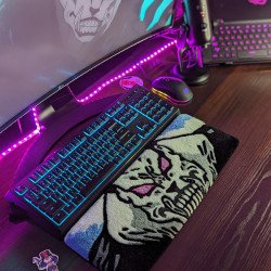 Fluffy Keyboard Rug PND