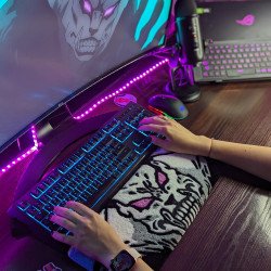 Fluffy Keyboard Rug PND