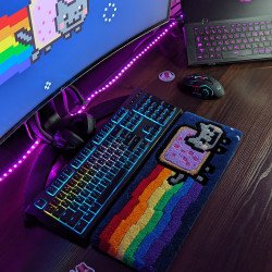 Fluffy Keyboard Rug NYCAT