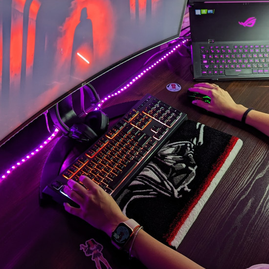 Fluffy Keyboard Rug DW Fluffy Keyboard Rug DW