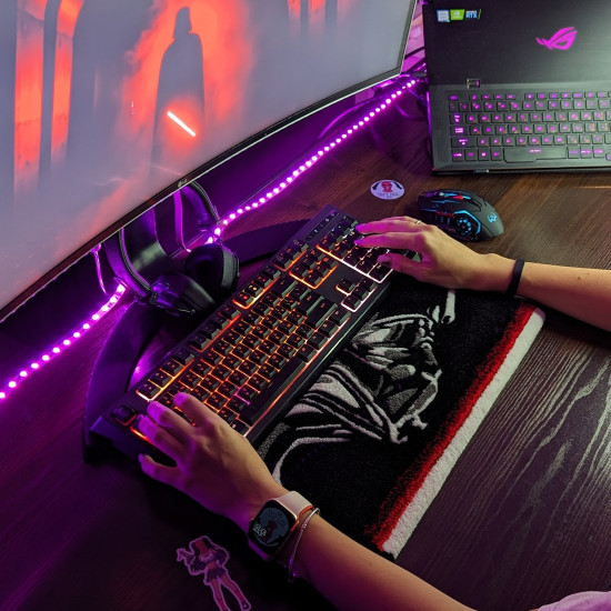 Fluffy Keyboard Rug DW Fluffy Keyboard Rug DW