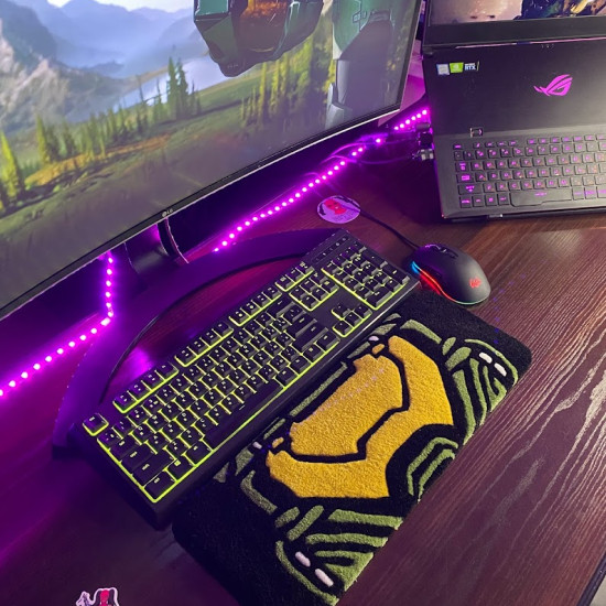 Fluffy Keyboard Rug HL2