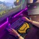 Fluffy Keyboard Rug HL2