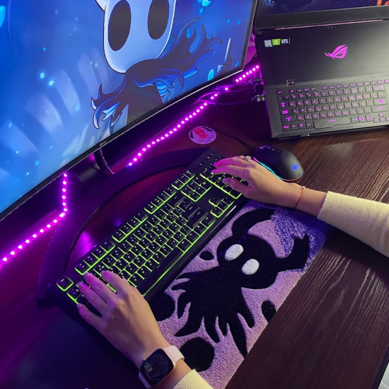 Fluffy Keyboard Rug HOKN Fluffy Keyboard Rug HOKN