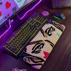 Fluffy Keyboard Rug HSK