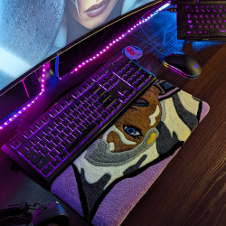 Fluffy Keyboard Rug ASHK