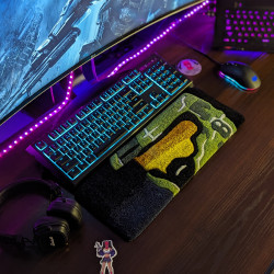 Fluffy Keyboard Rug HLH