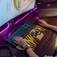 Fluffy Keyboard Rug SJ Fluffy Keyboard Rug SJ
