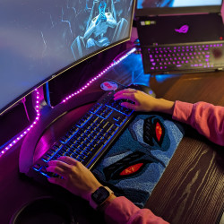 Fluffy Keyboard Rug TWN Fluffy Keyboard Rug TWN