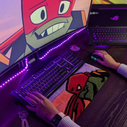 Fluffy Keyboard Rug RFL