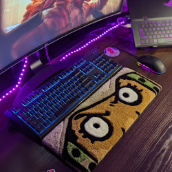 Fluffy Keyboard Rug USP