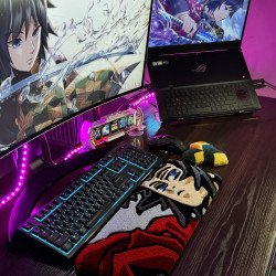 Fluffy Keyboard Rug TMKA