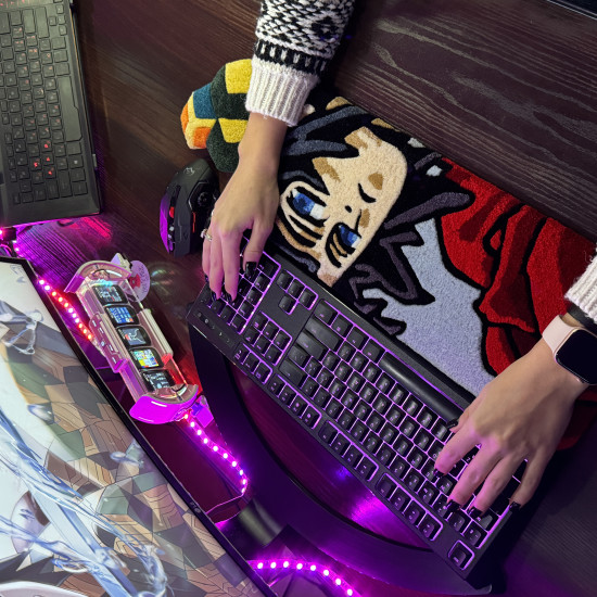 Fluffy Keyboard Rug TMKA Fluffy Keyboard Rug TMKA