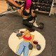 Wine fitness custom handmade rug Wine fitness custom handmade rug