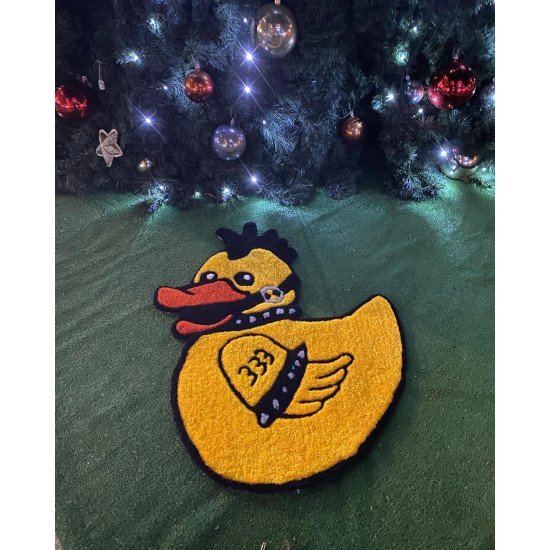 PUNK? duck tufted rug