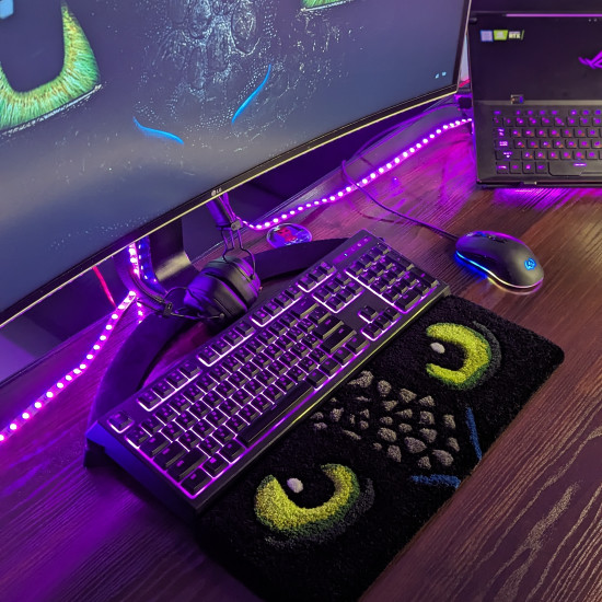 Fluffy Keyboard Rug BZ Fluffy Keyboard Rug BZ