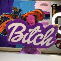 Purple B*tch rug 1 of 1