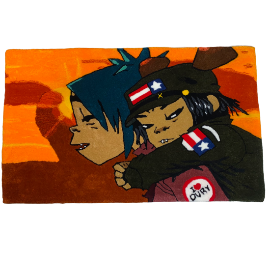 Gorillaz Rug Gorillaz Rug