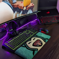 Fluffy Keyboard Rug SN